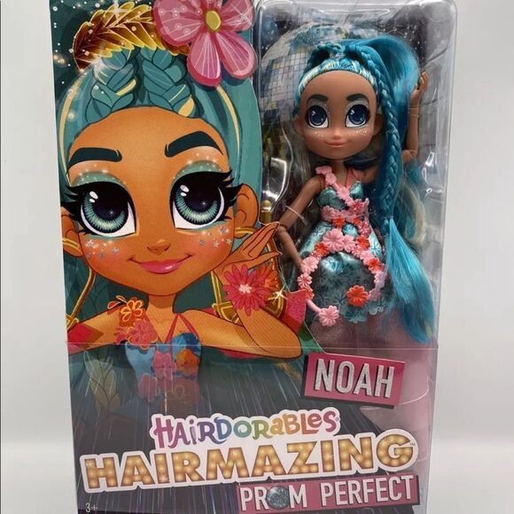 New Hairdorables Hairmazing Prom Perfect Fashion Doll Noah, Multi-Color - Picture 9 of 9